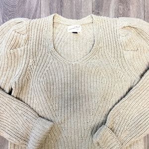 Crop Long Sleeve Sweater